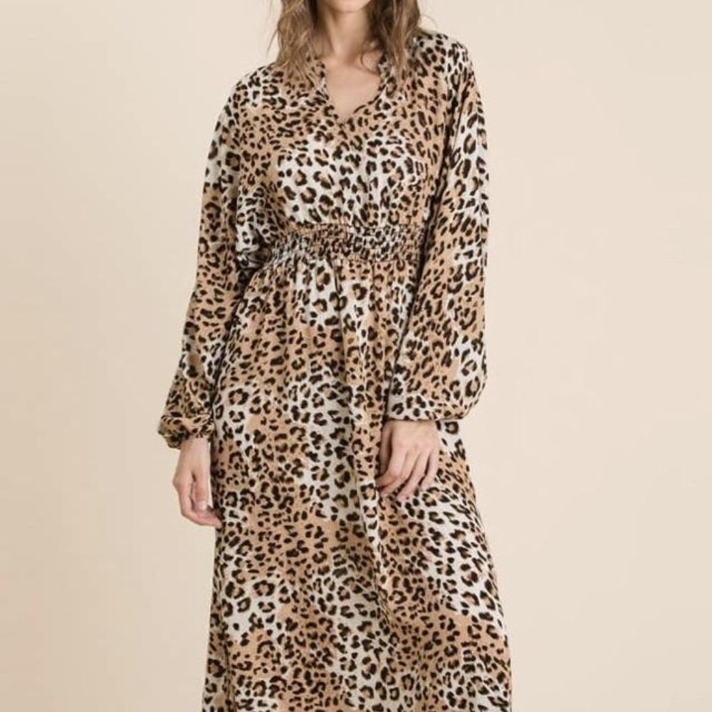 Leopard Maxi Dress